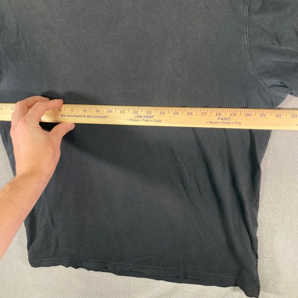 Mens‎ Cherokee Crew Neck Short Sleeve T-Shirt Cotton Basic Casual Black M Grunge - Picture 7 of 10